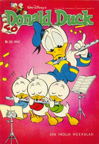 Cover for Donald Duck (Geïllustreerde Pers, 1990 series) #25/1992