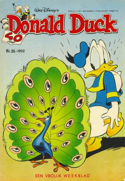 Cover for Donald Duck (Geïllustreerde Pers, 1990 series) #26/1992