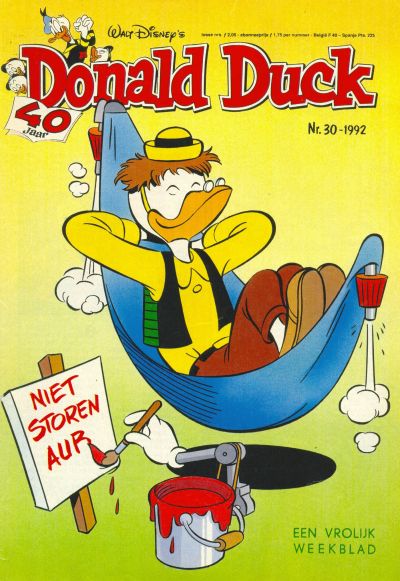 Cover for Donald Duck (Geïllustreerde Pers, 1990 series) #30/1992