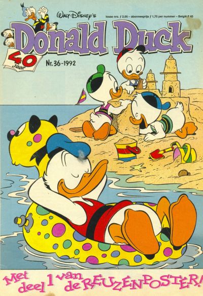Cover for Donald Duck (Geïllustreerde Pers, 1990 series) #36/1992