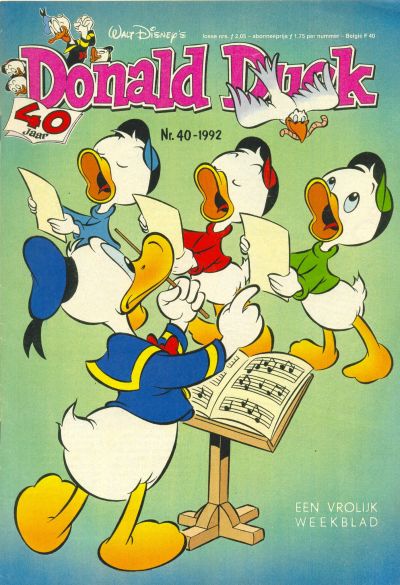 Cover for Donald Duck (Geïllustreerde Pers, 1990 series) #40/1992