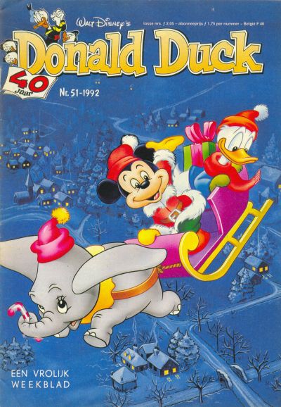 Cover for Donald Duck (Geïllustreerde Pers, 1990 series) #51/1992