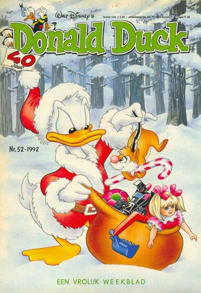 Cover for Donald Duck (Geïllustreerde Pers, 1990 series) #52/1992
