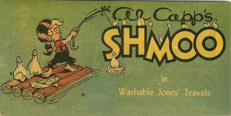 Cover for Al Capp's Shmoo in Washable Jones' Travels (Toby, 1950 series) 