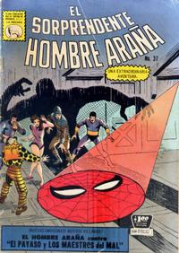 Cover Thumbnail for El Sorprendente Hombre Araña (Editora de Periódicos, S. C. L. "La Prensa", 1963 series) #37