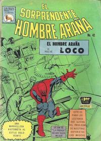 Cover Thumbnail for El Sorprendente Hombre Araña (Editora de Periódicos, S. C. L. "La Prensa", 1963 series) #42