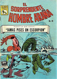 Cover Thumbnail for El Sorprendente Hombre Araña (Editora de Periódicos, S. C. L. "La Prensa", 1963 series) #49