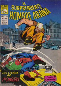 Cover Thumbnail for El Sorprendente Hombre Araña (Editora de Periódicos, S. C. L. "La Prensa", 1963 series) #100