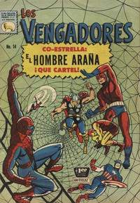 Cover Thumbnail for Los Vengadores (Editora de Periódicos, S. C. L. "La Prensa", 1965 series) #14