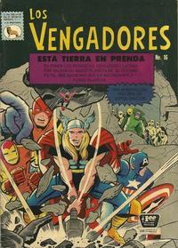 Cover Thumbnail for Los Vengadores (Editora de Periódicos, S. C. L. "La Prensa", 1965 series) #16