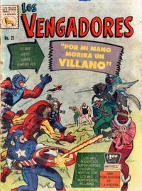 Cover Thumbnail for Los Vengadores (Editora de Periódicos, S. C. L. "La Prensa", 1965 series) #21