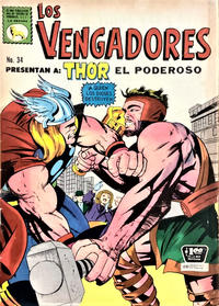 Cover Thumbnail for Los Vengadores (Editora de Periódicos, S. C. L. "La Prensa", 1965 series) #34