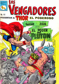 Cover Thumbnail for Los Vengadores (Editora de Periódicos, S. C. L. "La Prensa", 1965 series) #44