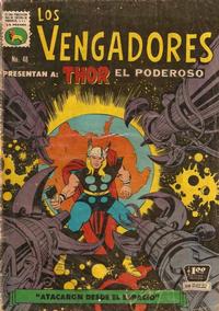Cover Thumbnail for Los Vengadores (Editora de Periódicos, S. C. L. "La Prensa", 1965 series) #48