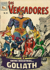 Cover Thumbnail for Los Vengadores (Editora de Periódicos, S. C. L. "La Prensa", 1965 series) #68