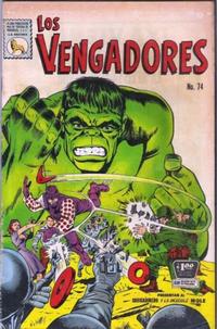 Cover Thumbnail for Los Vengadores (Editora de Periódicos, S. C. L. "La Prensa", 1965 series) #74