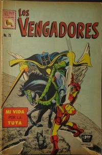 Cover for Los Vengadores (Editora de Periódicos, S. C. L. "La Prensa", 1965 series) #75