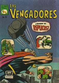 Cover Thumbnail for Los Vengadores (Editora de Periódicos, S. C. L. "La Prensa", 1965 series) #91