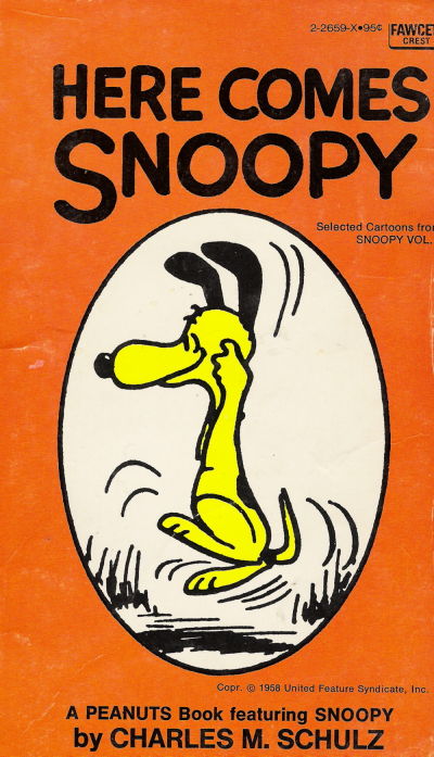 Cover for Here Comes Snoopy (Crest Books, 1966 series) #2-2659-X