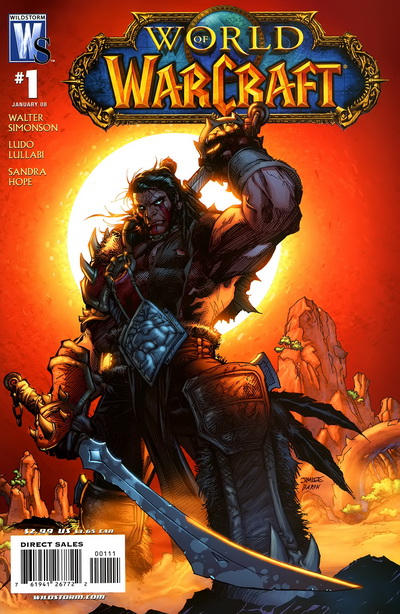 Cover for World of Warcraft (DC, 2008 series) #1 [Jim Lee Cover]