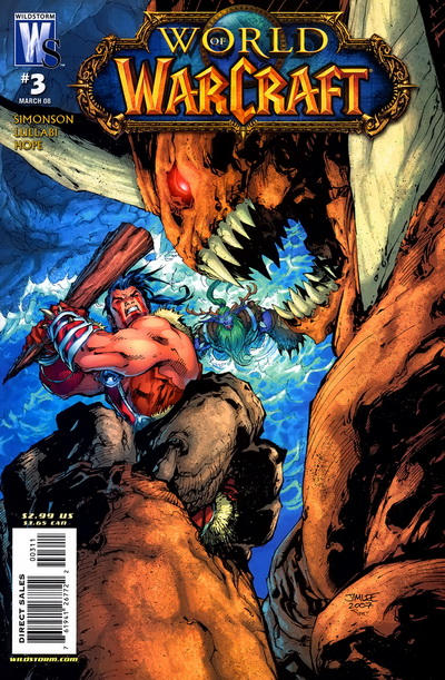 Cover for World of Warcraft (DC, 2008 series) #3 [Jim Lee Cover]