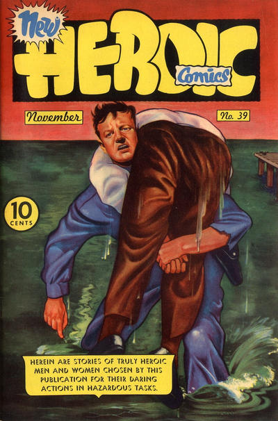 Cover for New Heroic Comics (Eastern Color, 1946 series) #39