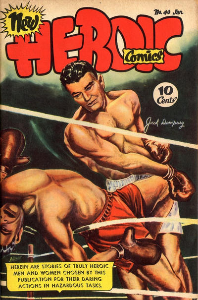Cover for New Heroic Comics (Eastern Color, 1946 series) #40