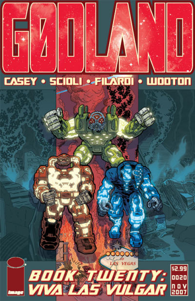Cover for Godland (Image, 2005 series) #20