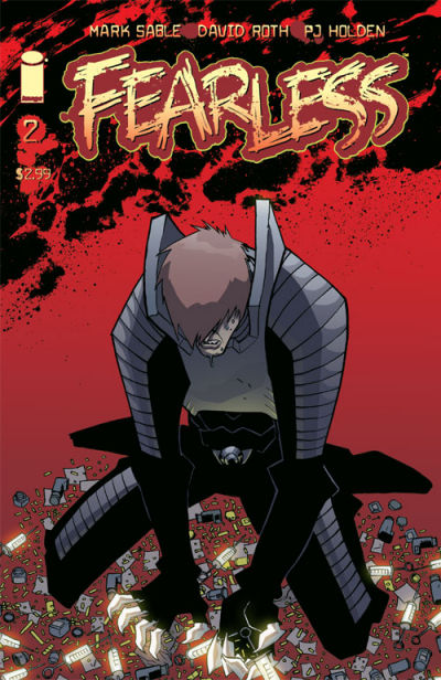 Cover for Fearless (Image, 2007 series) #2