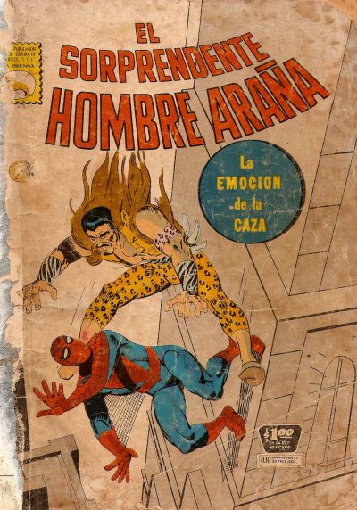 Cover for El Sorprendente Hombre Araña (Editora de Periódicos, S. C. L. "La Prensa", 1963 series) #53