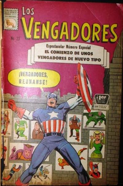Cover for Los Vengadores (Editora de Periódicos, S. C. L. "La Prensa", 1965 series) #23