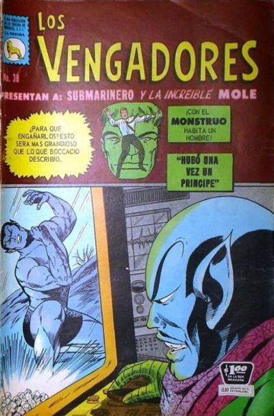 Cover for Los Vengadores (Editora de Periódicos, S. C. L. "La Prensa", 1965 series) #38
