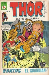 Cover Thumbnail for Thor el Dios del Trueno (Editora de Periódicos, S. C. L. "La Prensa", 1968 series) #48