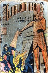 Cover for El Halcon Negro (Editora de Periódicos, S. C. L. "La Prensa", 1951 series) #183