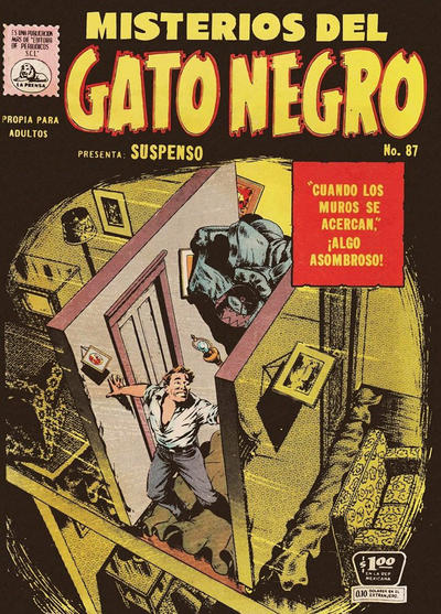 Cover for Misterios del Gato Negro (Editora de Periódicos, S. C. L. "La Prensa", 1953 series) #87