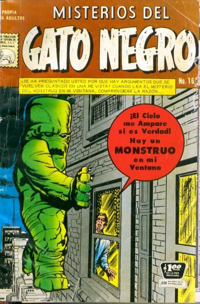 Cover for Misterios del Gato Negro (Editora de Periódicos La Prensa S.C.L., 1953 series) #162