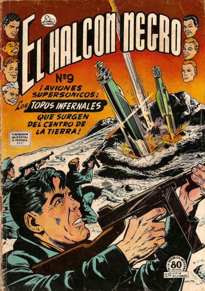 Cover for El Halcon Negro (Editora de Periódicos, S. C. L. "La Prensa", 1951 series) #9