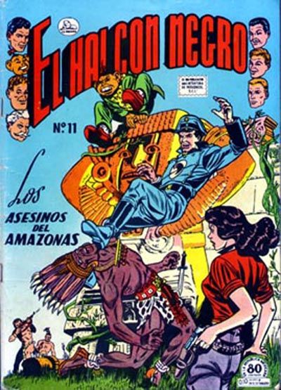 Cover for El Halcon Negro (Editora de Periódicos, S. C. L. "La Prensa", 1951 series) #11