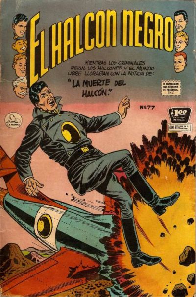 Cover for El Halcon Negro (Editora de Periódicos, S. C. L. "La Prensa", 1951 series) #77