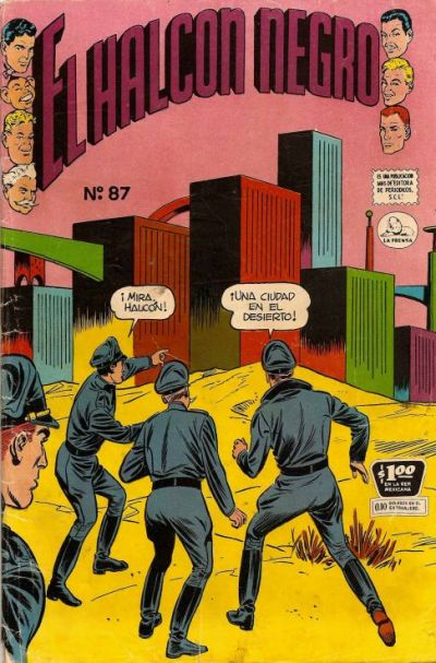 Cover for El Halcon Negro (Editora de Periódicos, S. C. L. "La Prensa", 1951 series) #87