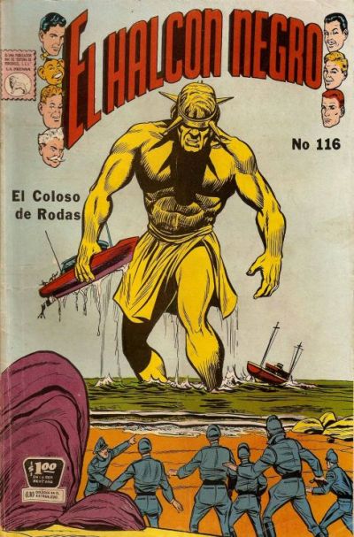 Cover for El Halcon Negro (Editora de Periódicos, S. C. L. "La Prensa", 1951 series) #116