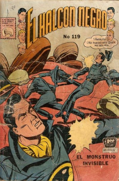 Cover for El Halcon Negro (Editora de Periódicos, S. C. L. "La Prensa", 1951 series) #119