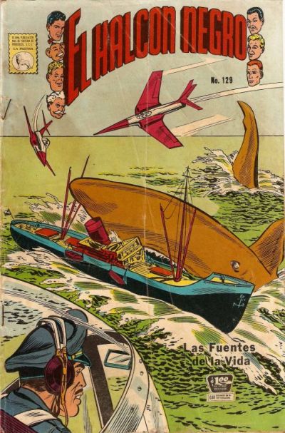 Cover for El Halcon Negro (Editora de Periódicos, S. C. L. "La Prensa", 1951 series) #129
