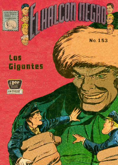 Cover for El Halcon Negro (Editora de Periódicos, S. C. L. "La Prensa", 1951 series) #153