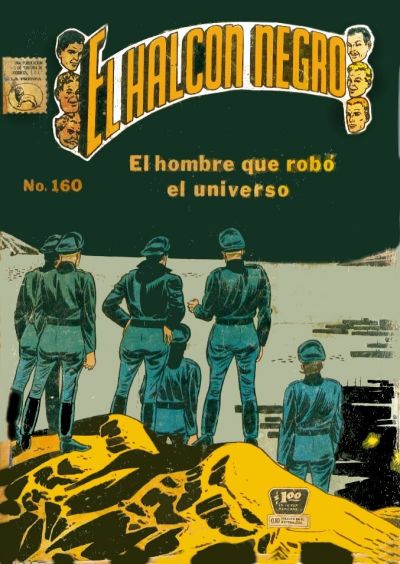 Cover for El Halcon Negro (Editora de Periódicos, S. C. L. "La Prensa", 1951 series) #160