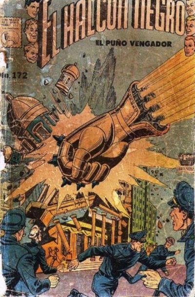 Cover for El Halcon Negro (Editora de Periódicos, S. C. L. "La Prensa", 1951 series) #172
