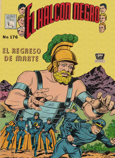 Cover for El Halcon Negro (Editora de Periódicos, S. C. L. "La Prensa", 1951 series) #176