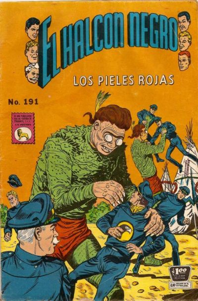 Cover for El Halcon Negro (Editora de Periódicos, S. C. L. "La Prensa", 1951 series) #191
