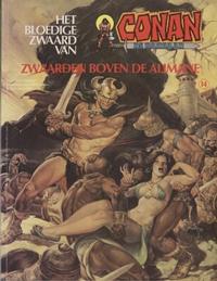 Cover Thumbnail for Het bloedige zwaard van Conan de barbaar (Oberon, 1979 series) #14 - Zwaarden boven de Alimane