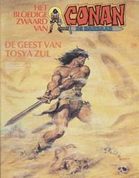 Cover Thumbnail for Het bloedige zwaard van Conan de barbaar (Oberon, 1979 series) #18 - De geest van Tosya Zul
